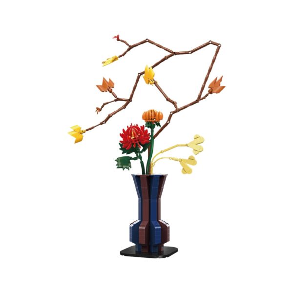 CaDA Artizan Autumn Ember Oriental Floral Art C59025W