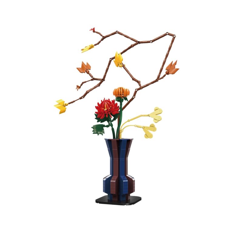 CaDA Artizan Autumn Ember Oriental Floral Art C59025W