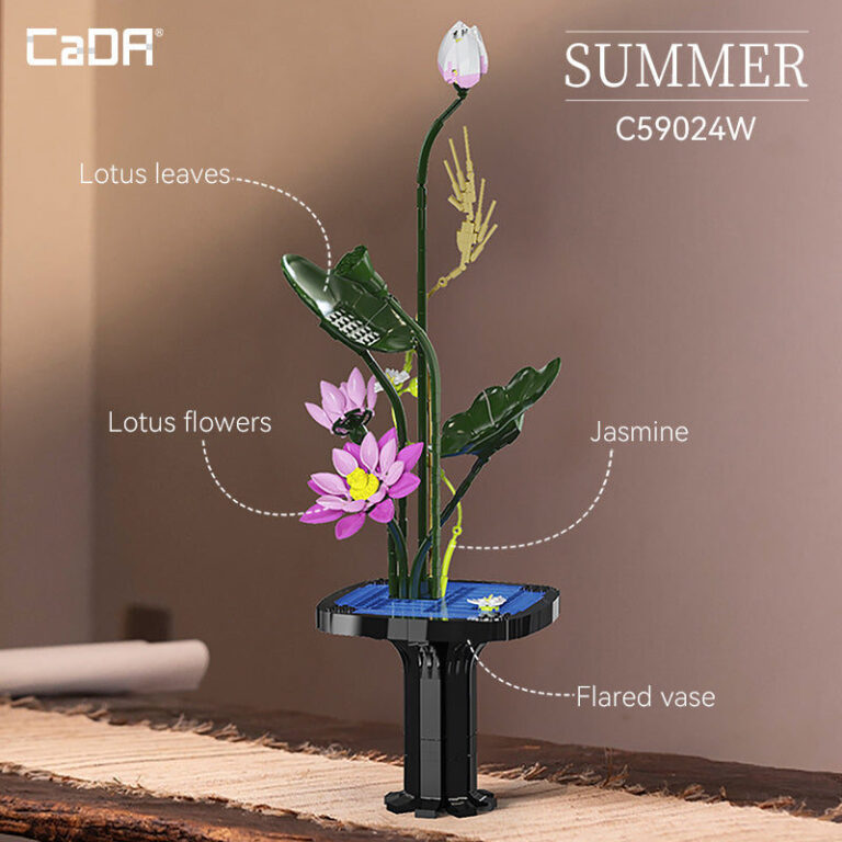 CaDA Artizan Summer Song Oriental Floral Art C59024W