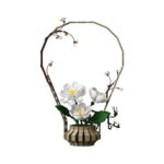 CaDA Artizan Winter Silence Oriental Floral Art C59026W