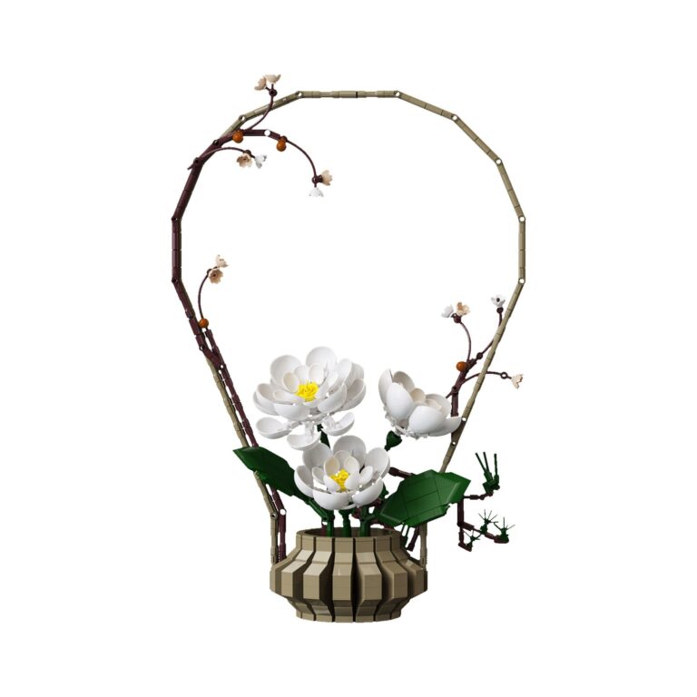 CaDA Artizan Winter Silence Oriental Floral Art C59026W