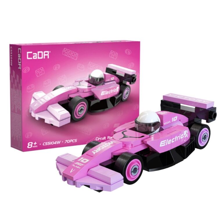 CaDA Circuit Racing Car Pink C55104W