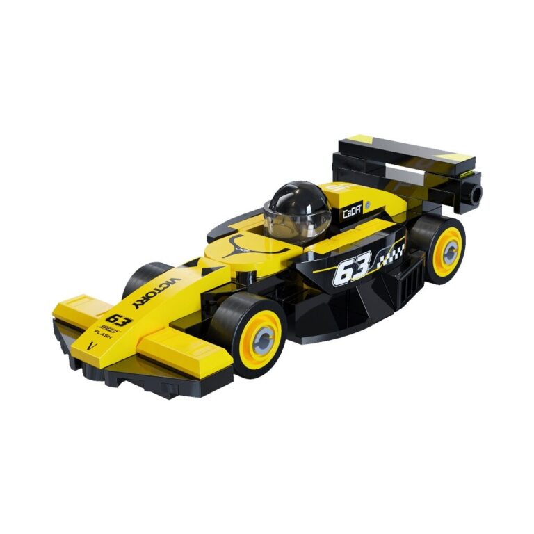 CaDA Circuit Racing Car Yellow C55107W