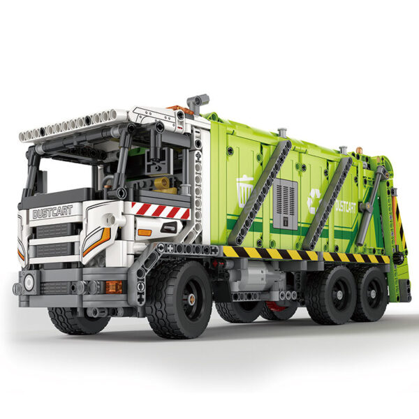 Reobrix Compressed Garbage Truck 22022 (Remote Control Version)