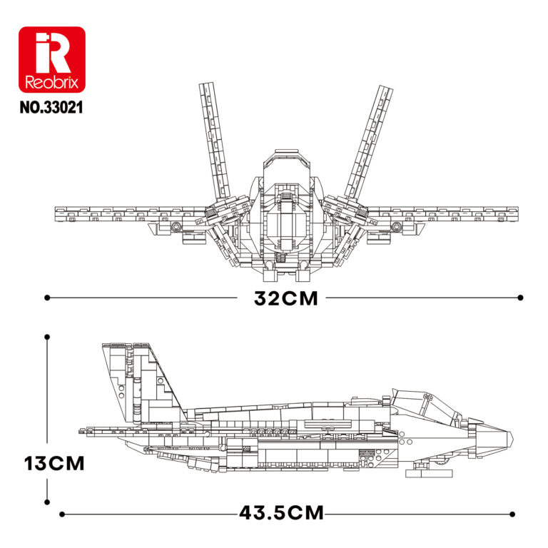 Reobrix F-35 Lightning II Fighter 33021