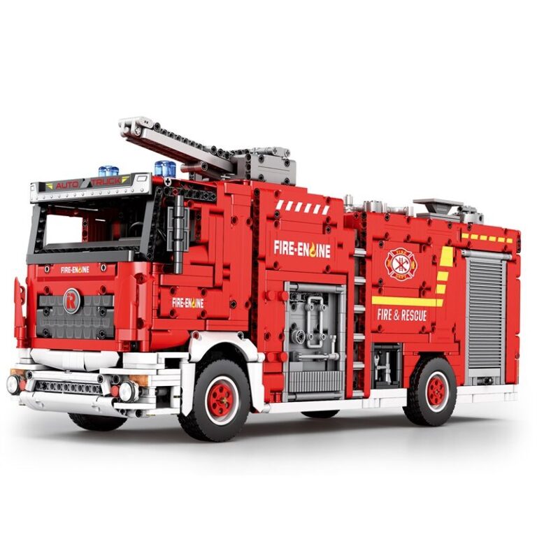 Reobrix Fire Ladder Truck 22008 (Remote Control Version)