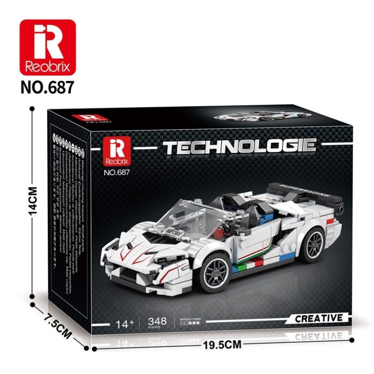 Reobrix Lamborghini Aventador SVJ 687