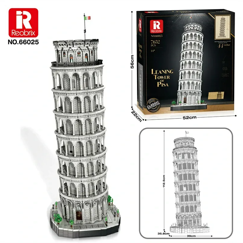 Reobrix Leaning Tower of Pisa 66025