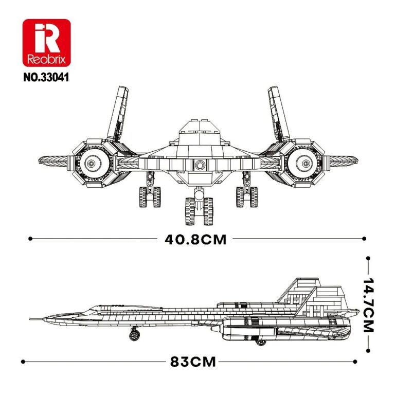 Reobrix SR-71 Blackbird 33041